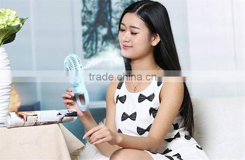 CT-739 The new USB charging air-conditioning fan Beauty Mini spray fan Humidification handheld fan Portable air-conditioning fan