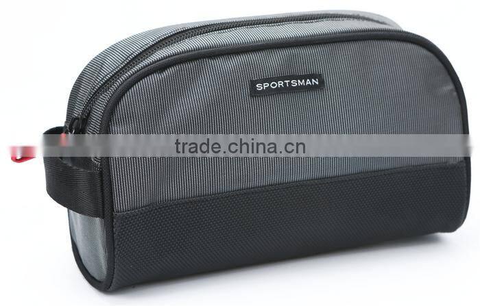 Store More Men's Black Travel Shaving Toiletry Bag