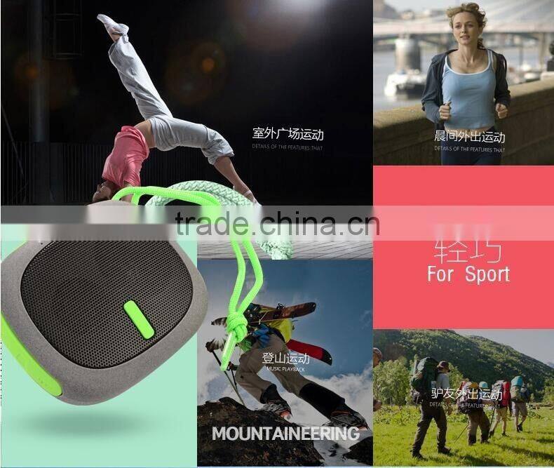 New Design Portable Outdoor Sports Bluetooth Wireless Speaker Palmbox Multifunction Bluetooth Speaker With TF Card/Power Bank