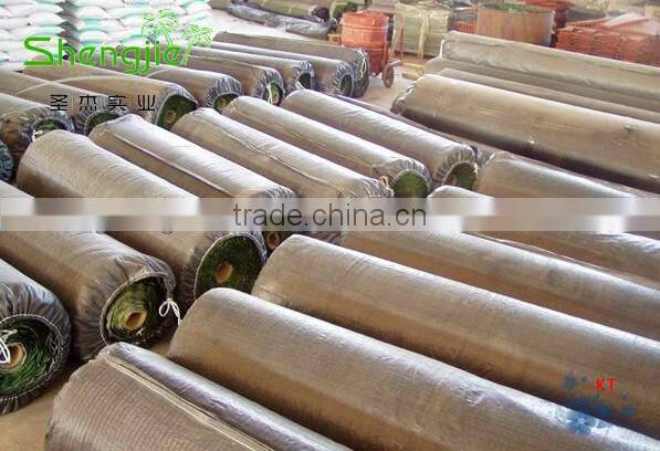 SJ218011 PE high quality football grass mat artificial