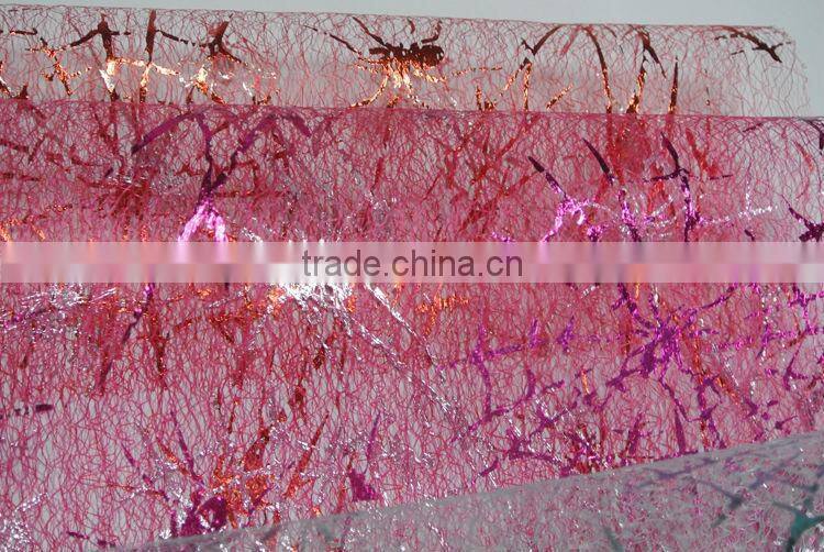 Plastic mesh for packaging