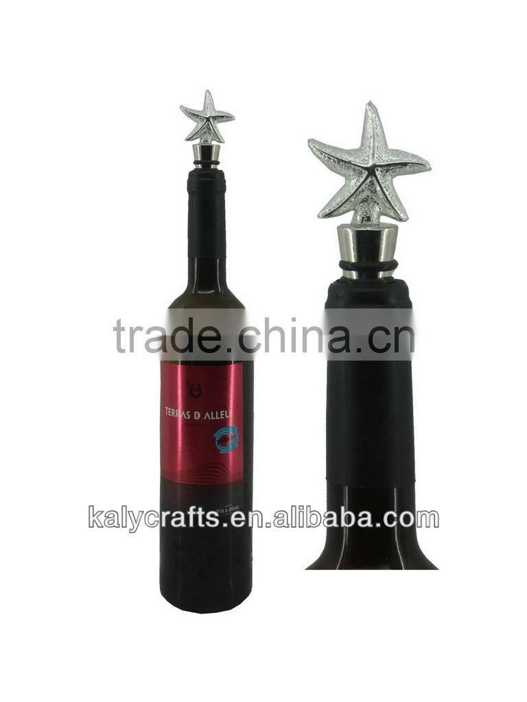 popular iris with crown wine stoppers