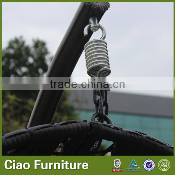 KD outdoor furniture bamboo swing chair