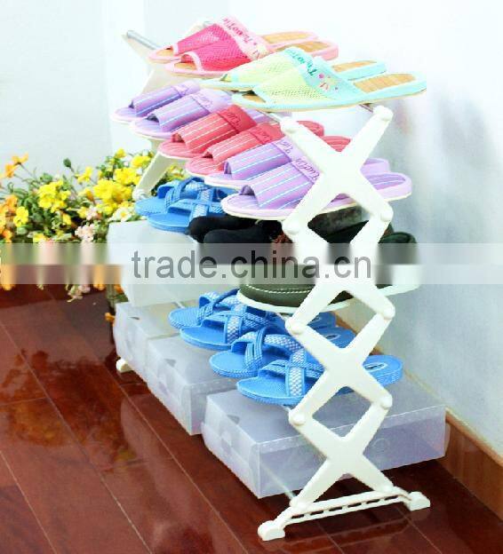 door hanging metal shoe rack in special style
