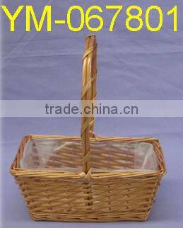 Boat Shaped Willow Basket