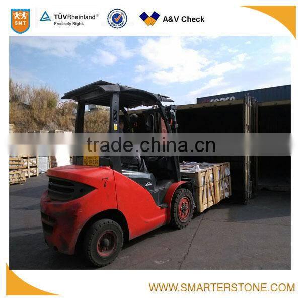 Hot selling brown marble with golden natural vein high feedback