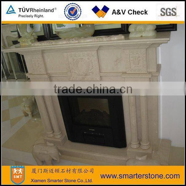 Royal Botticion Marble Stone Mantel