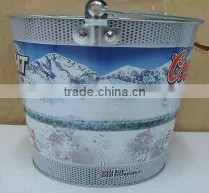 5QT Metal Beer Ice Bucket
