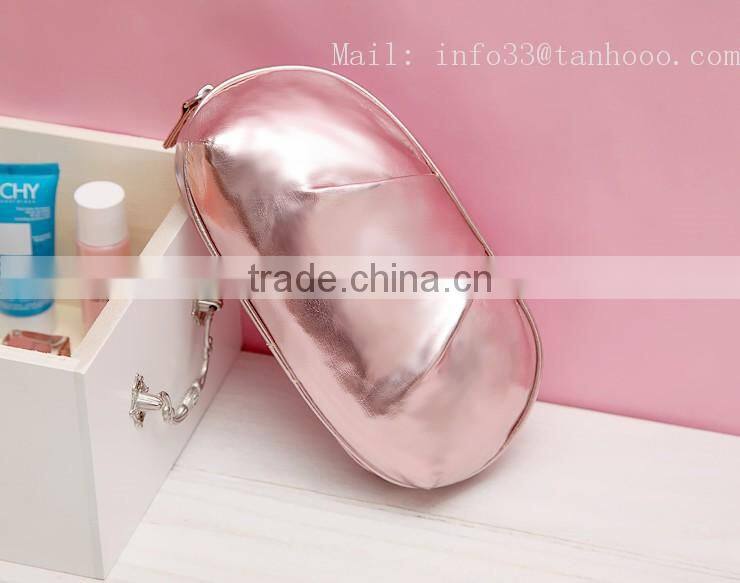 TANHOOO personalized cosmetic bags pink bulk cosmetic bags production Emboss or Printing