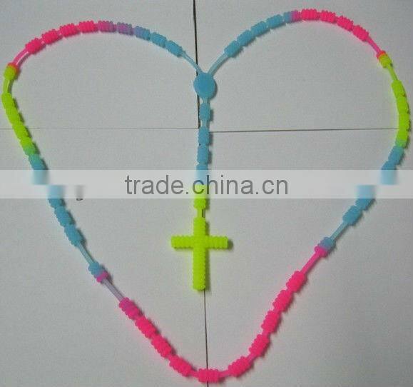 cute silicone bean necklaces necklace for promotion gifts