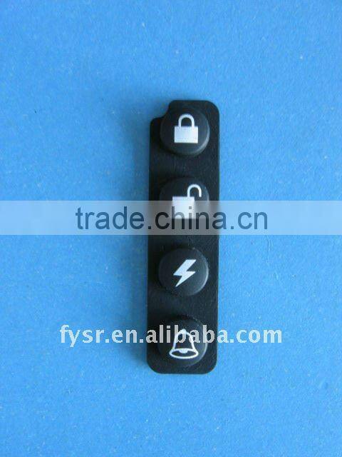 High Quality Customized silicone rubber keypad with carbon pills