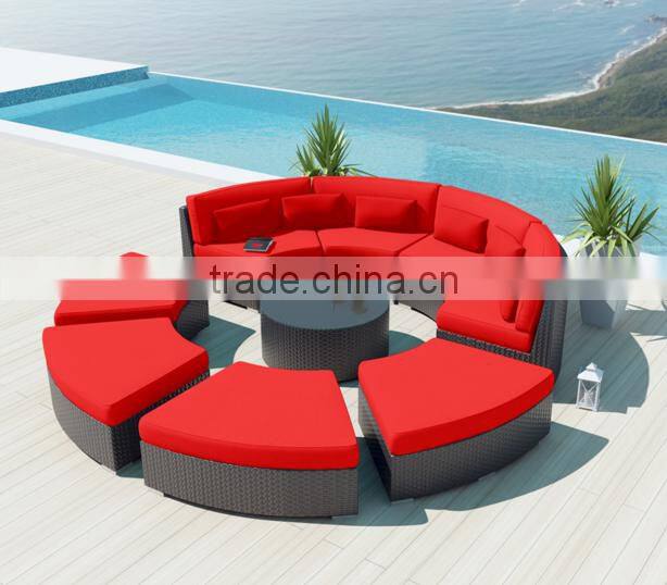 BISINI outdoor rattan sofa sets garden furniture outdoor (BF10-R109)