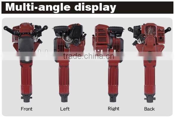 1700w 52cc Handheld Gas Powered Concrete Breaker Hammer Drill Portable Gasoline Jack Hammer