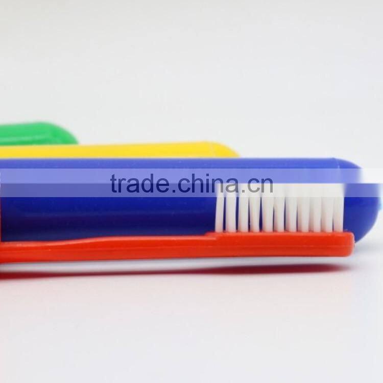 hot sale travelling toothbrush with toothpaste portable toothbrush for adult