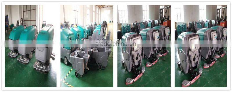 Walk-Behind Smart Floor Scrubber with CE