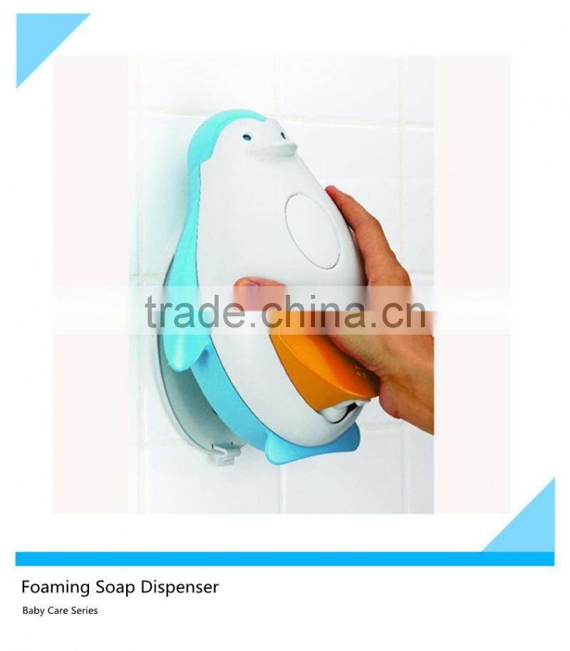 buy ABS wall mounted OEM manual foam soap dispenser baby care products soap dispenser from icti manufacturer