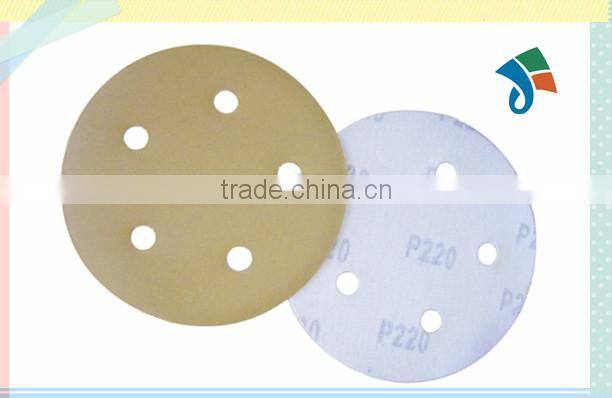 Silicon carbide sanding discs with zinc stearate
