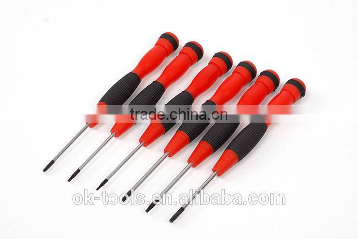 Ok-Tools Gourd grip 6pcs precision screwdriver set