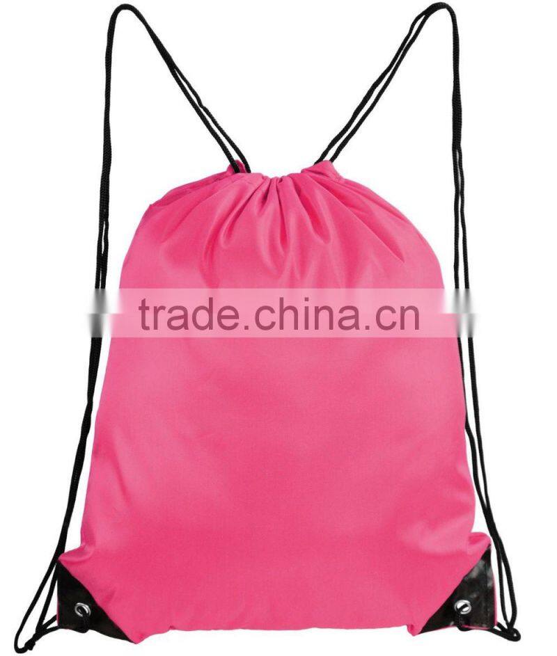 Basic Cinch Sack Drawstring Pack Tote Promotion Back Pack Party Bag