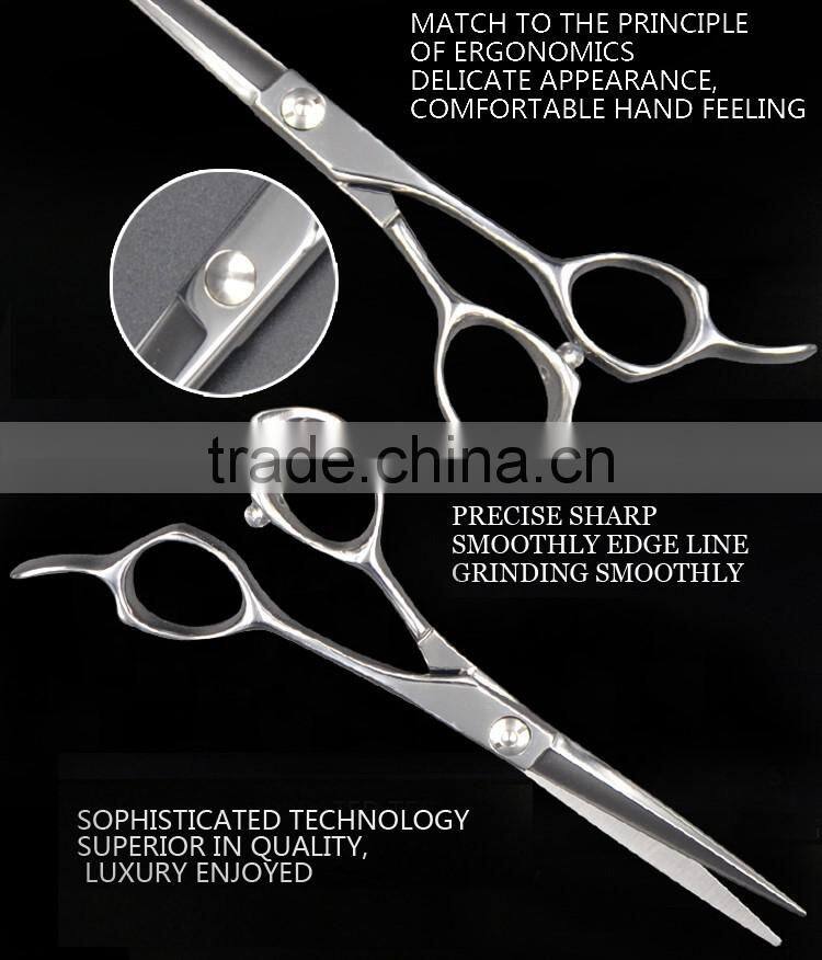 QJ-JC100 professional salon hair scissors stainless steel high quality hair scissors