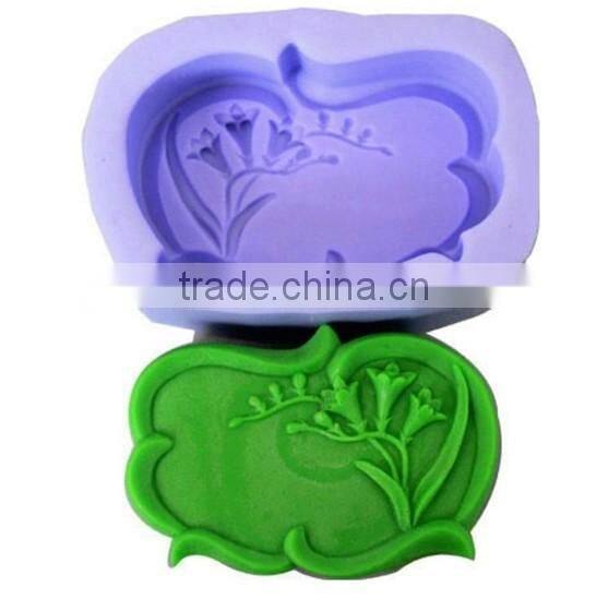 Hot selling thick enough handmade silicone soap mold