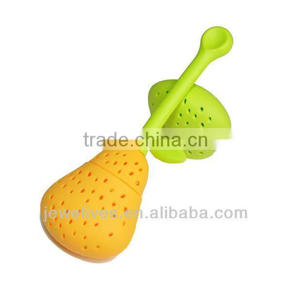 Silicone fruit infusion tea for teapot strainer