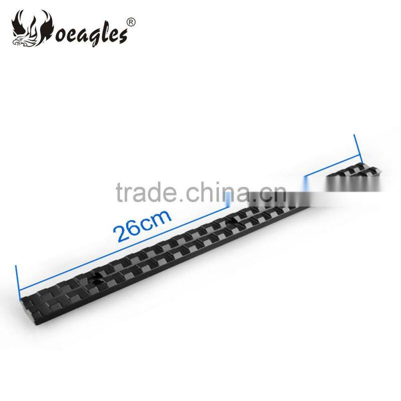 Oeagles D0257 Picatinny Rail 10 inch Rail Weaver Adaptor Hunting Accessories Extend parts for Scope Mount