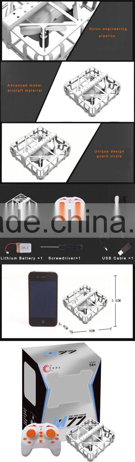 unique design mini rc pocket drone quadcopter with 360 protection ring