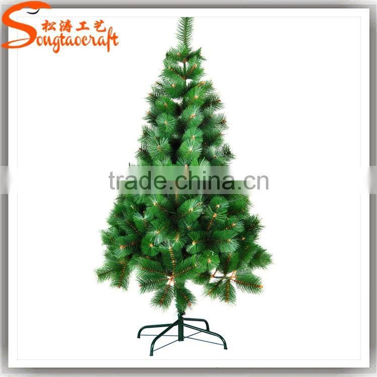 PVC artificial christmas tree small table decoration artificial Christmas tree