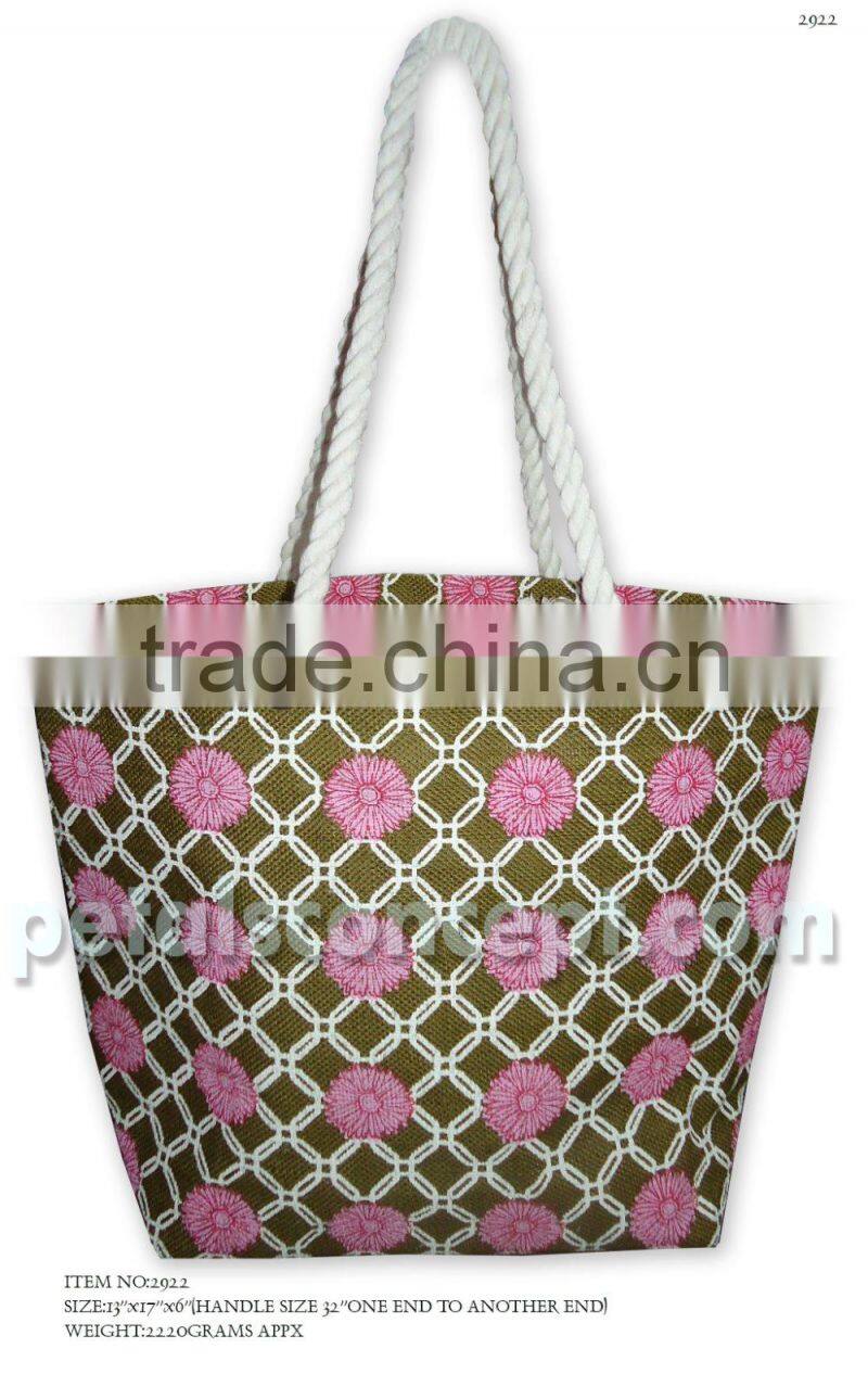 Jute Beach Bag