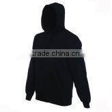 Black Plain Hoodies 80% Cotton, 20% Polyester - Weight 260/280gms