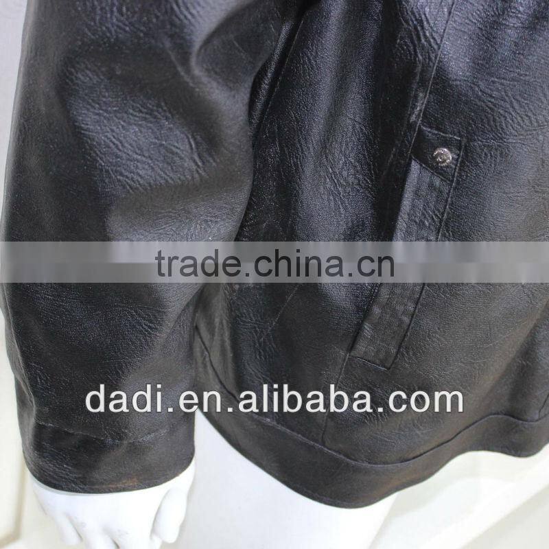 Cheap Men Pu Leather Jacket