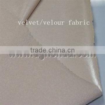 velvet/velour fabric laminated breathable and waterproof transparent TPU film