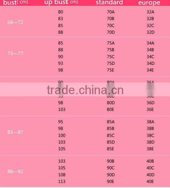2016 shuoyang factory direct pregnant womenunderwear sexy bra and panty