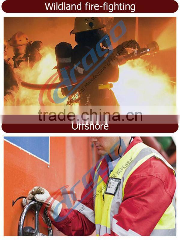 NFPA2112 cotton safety overall with reflective tapes