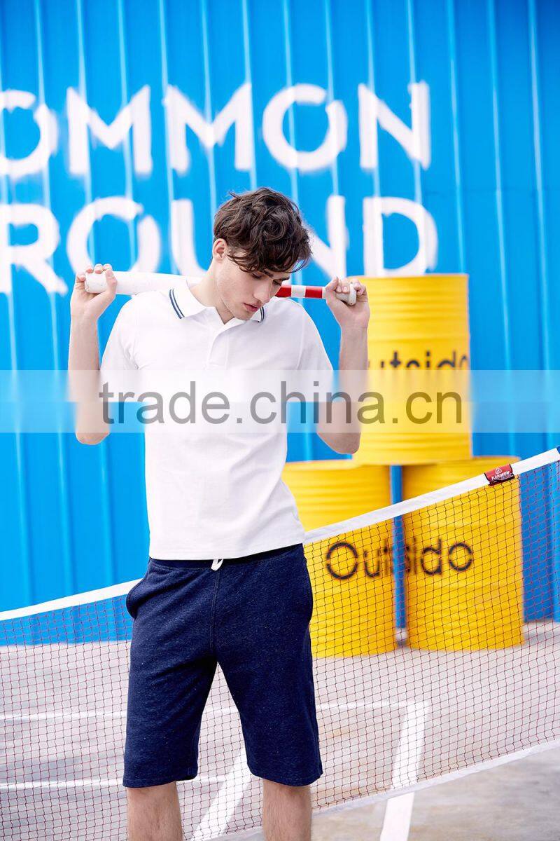 2017 new design 100% cotton customer logo hot sale high quality polo shirt