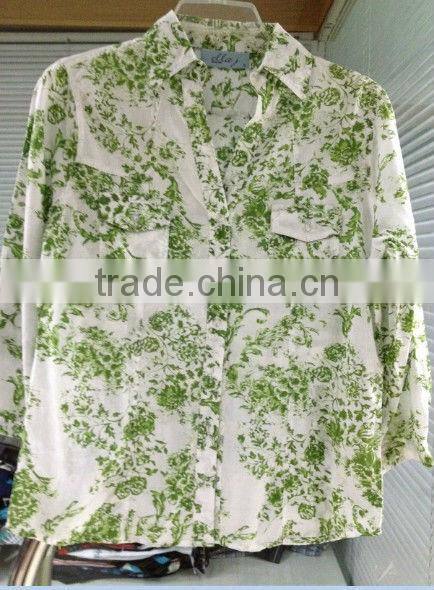 COTTON VOILE PRINTED SHIRT