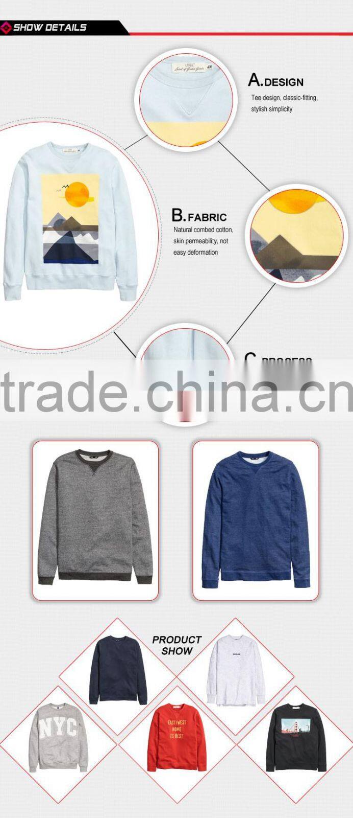 2016 New Style Design your own Logo custom Printed Hoodies Cheap Custom Hoodies Men