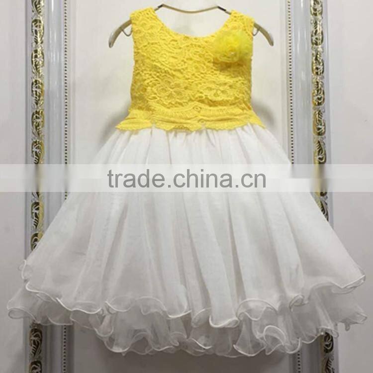100% cotton Baby girls children wholesale kids casual dresses