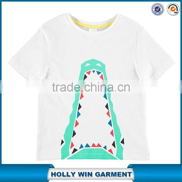 Factory bulk custom boys' t shirts design softextile printing children clothing wholesale