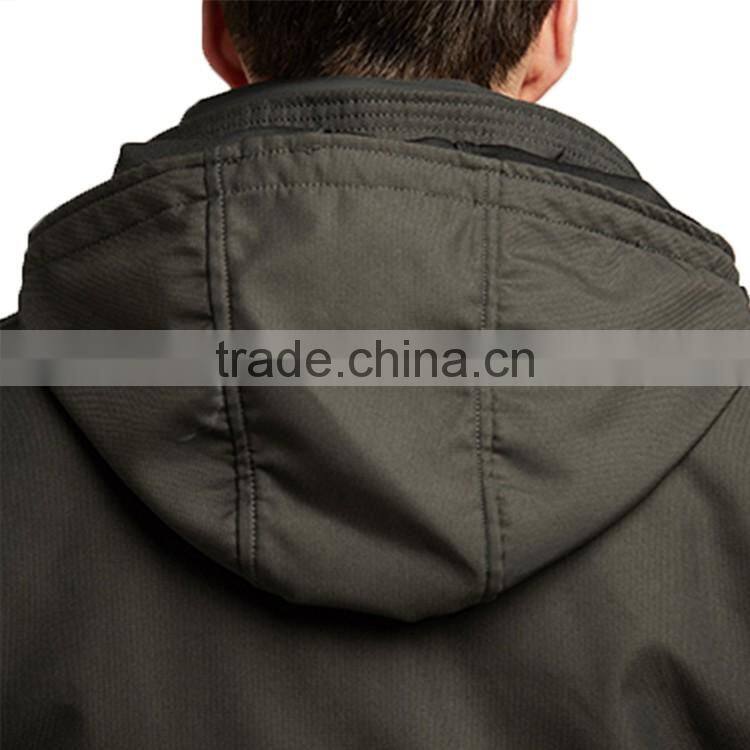Promotional Price Multi-Pocket Hoody Man Padding Jacket