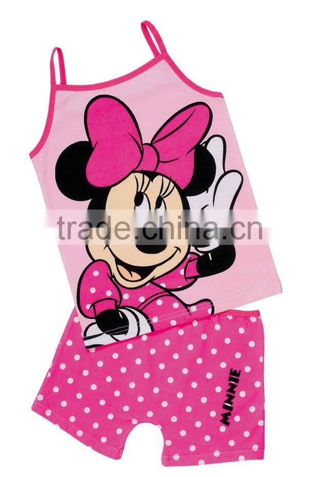 Girls underwear with cute cartoon for children