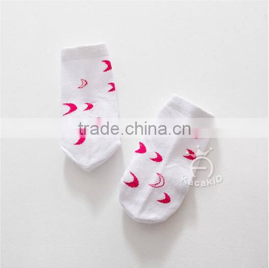cute baby cotton socks, silicone print baby socks
