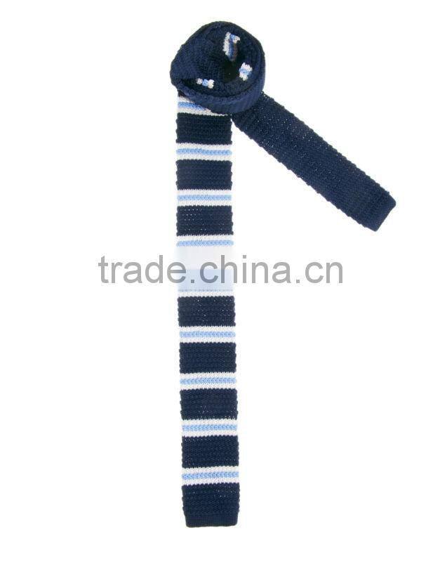 polyester knitted tie