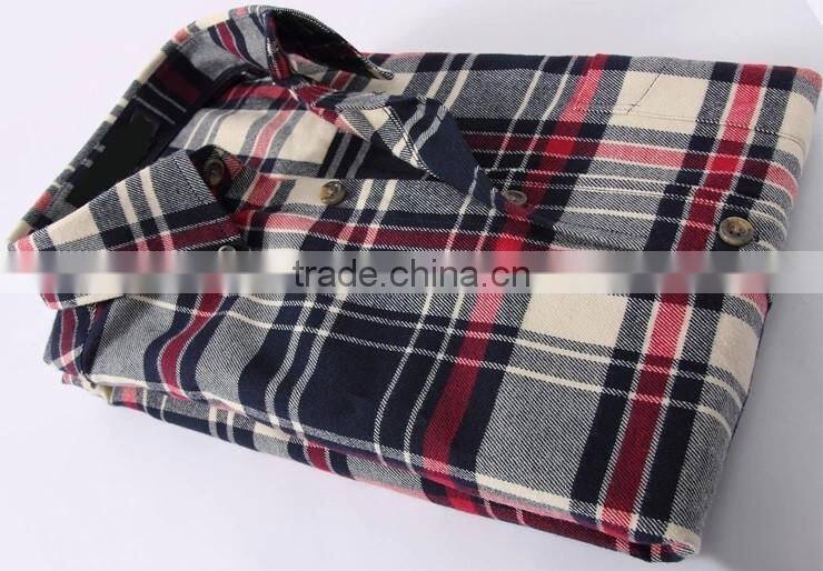 Latest custom flannel shirts checks Mens dress shirts