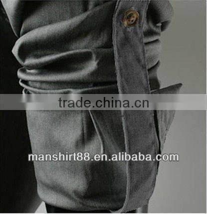 100%Cotton High quality Button-down collar Slim fit shirt for men
