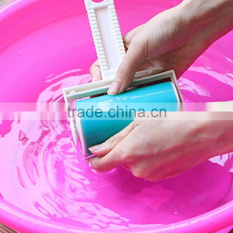 2016 Hot Sale Sticking Dusting Roller Super Sticky Washable Dust Lint Roller With Cover for Fluff Pet Hair Dust Remover Lint
