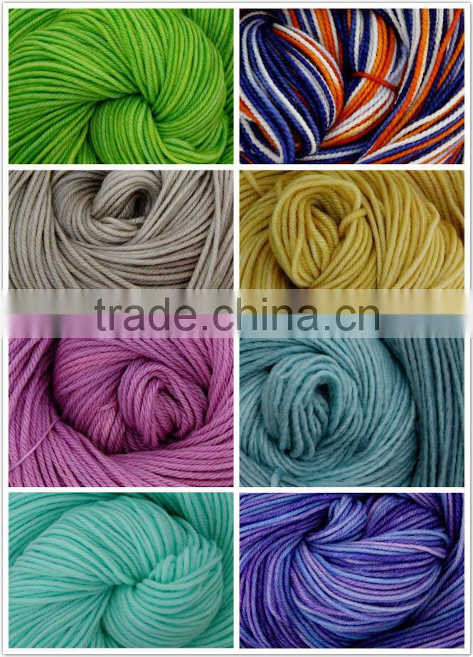 Very soft metallic wool blended fancy yarn for knitting