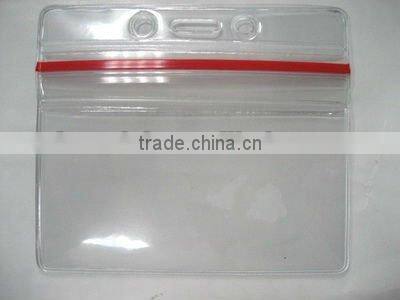 plastic name tag clips id name badges hard holders Customized