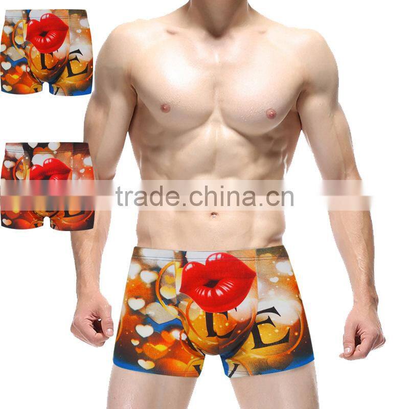 blue denim look panties r print boxer panties/ jnld cotton fruit animal boxers panties underwear/ top quality underwear